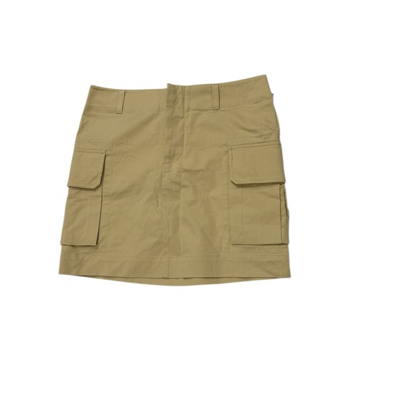 Ralph Lauren Sport Mini Cargo Skirt Khaki Y2K 90s Pockets New Size 2 - Picture 1 of 10